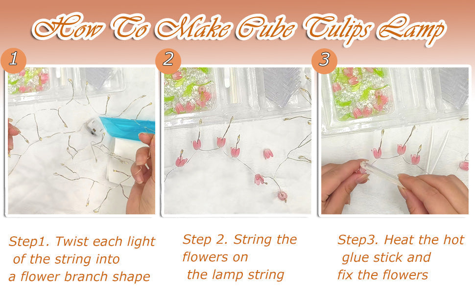 Tulip LED Night Lamp – Elegant Floral Glow for a Romantic Ambience