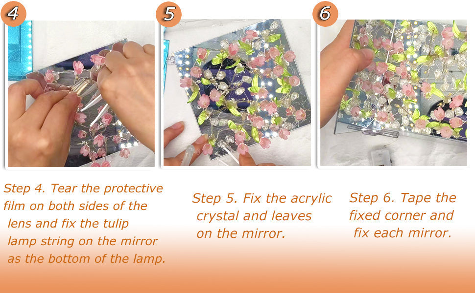 Tulip LED Night Lamp – Elegant Floral Glow for a Romantic Ambience