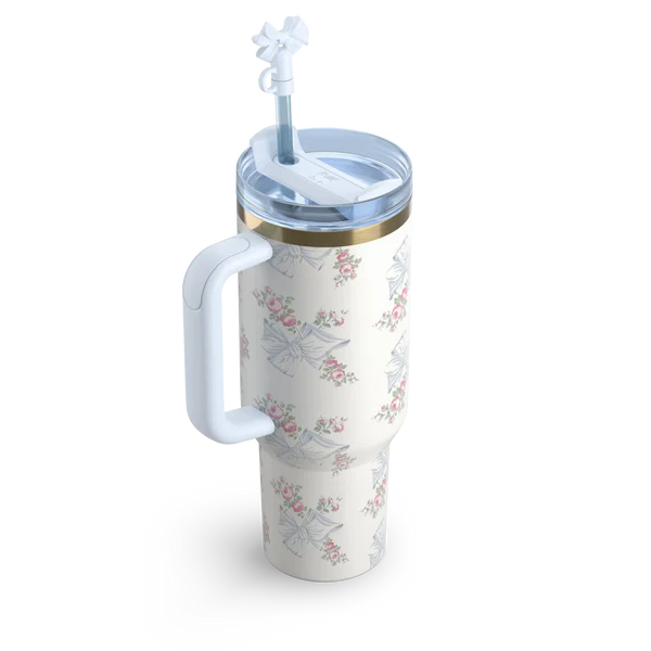 40 OZ - Rosa Beaux Blue