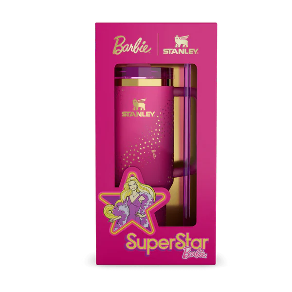 Stanley x Barbie™ ’70s Superstar Quencher 40 Oz with original Box