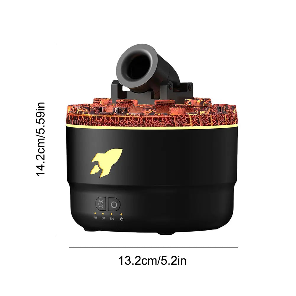 Volcanic Crack Light Cannon Humidifier & Diffuser