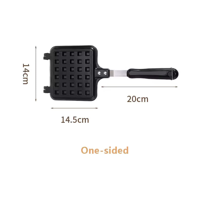 Portable Waffle Maker – Quick Heating Non-Stick Breakfast Iron