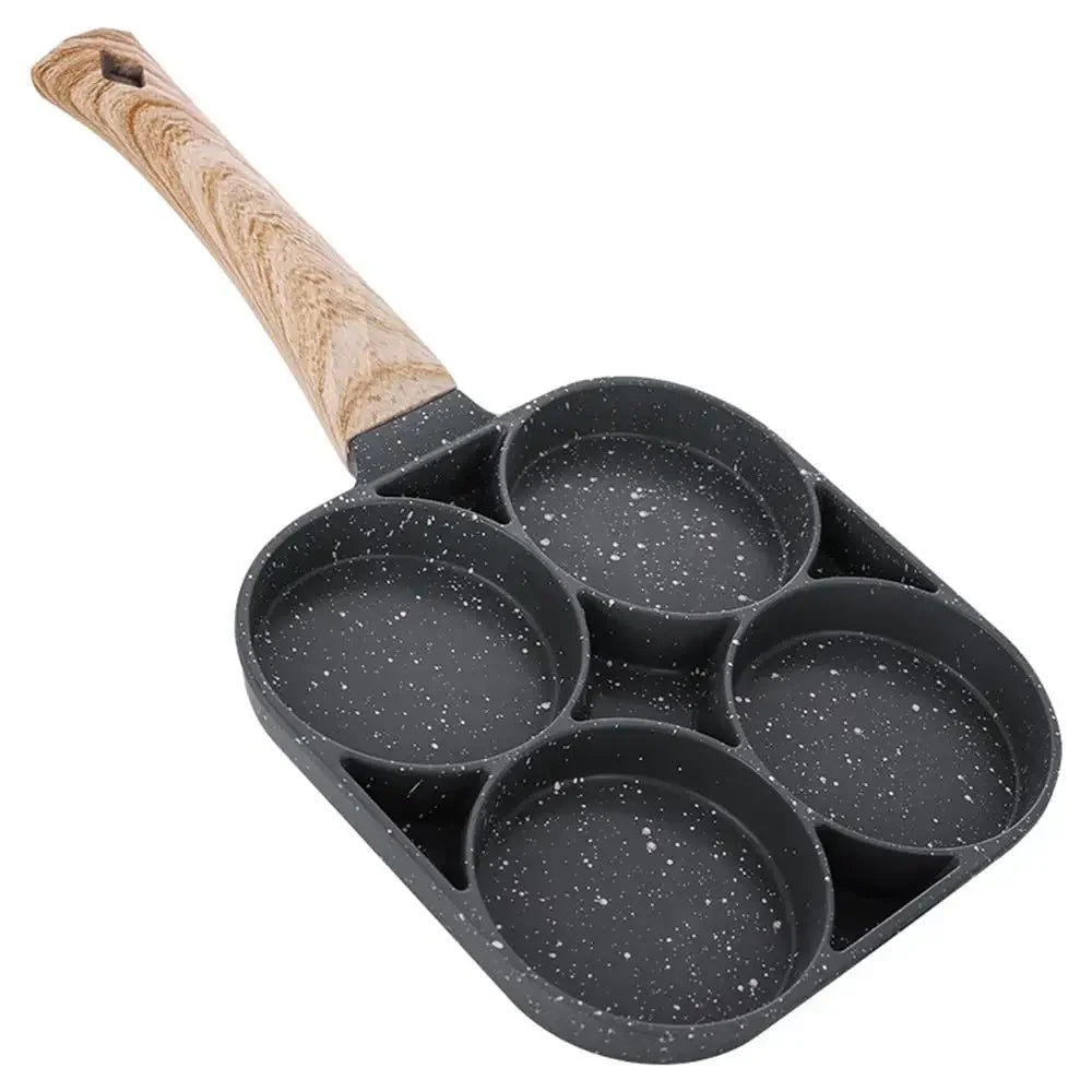 4 Compartment Non-Stick Frying Pan – Premium Quality