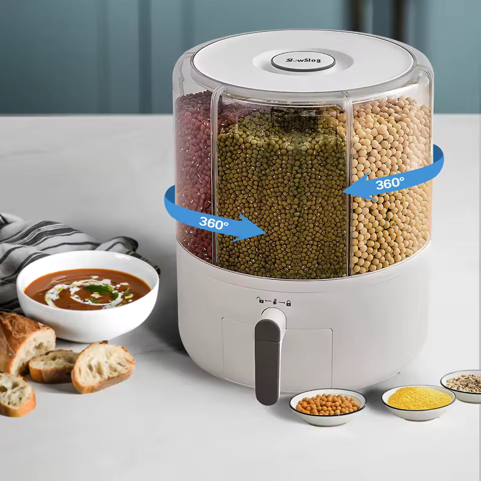 Ecoco Heavy Duty Cereal Dispenser – 10kg Wall Mounted Grain Storage