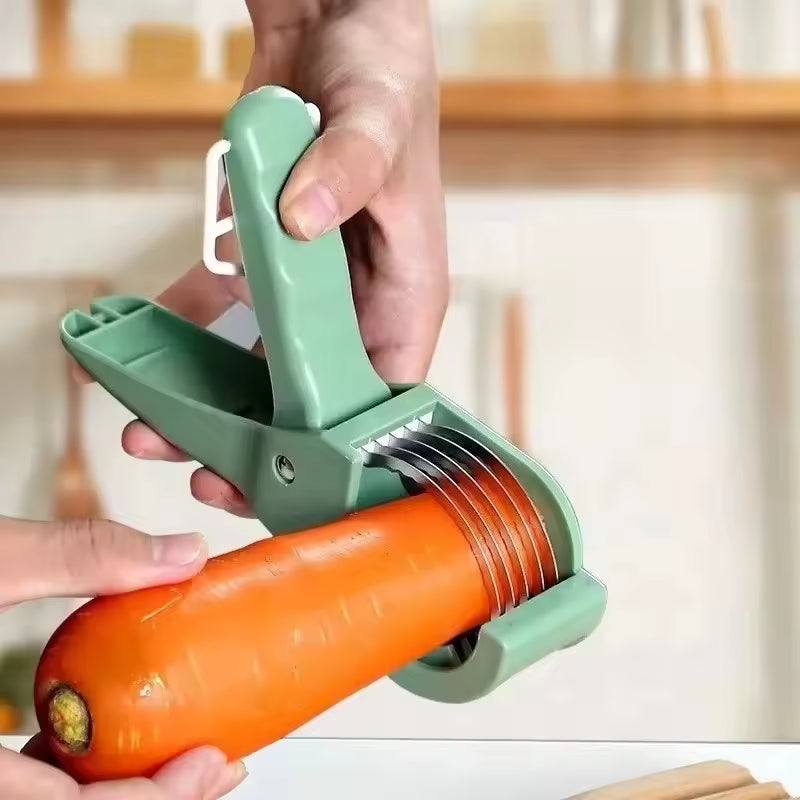 Stainless Steel Vegetable & Fruit Slicer – Multi-Functional Tool