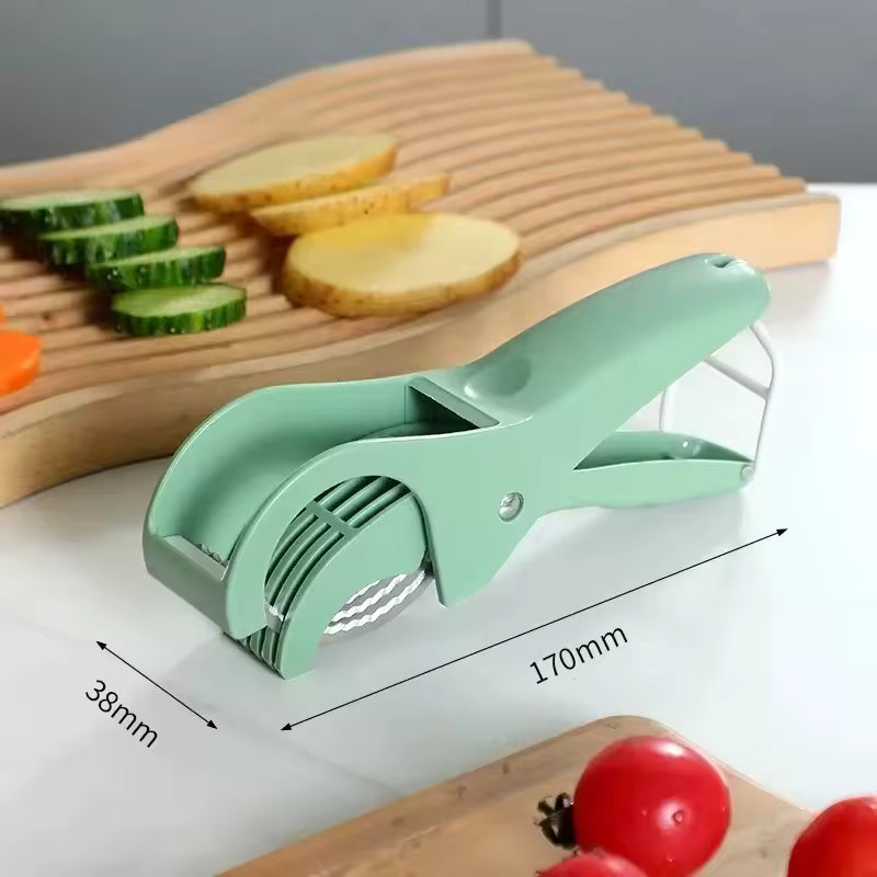 Stainless Steel Vegetable & Fruit Slicer – Multi-Functional Tool