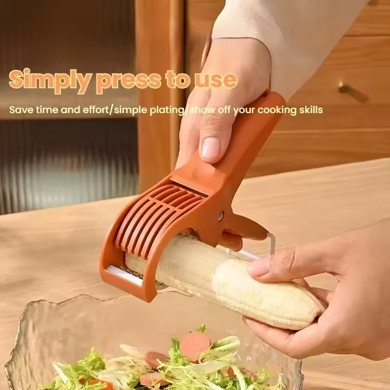 Stainless Steel Vegetable & Fruit Slicer – Multi-Functional Tool