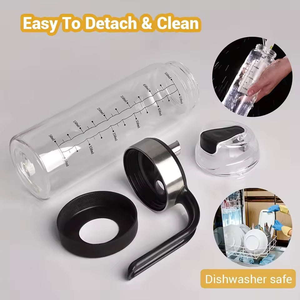 550ml Cooking Oil Dispenser Bottle – Seasoning Pourer for Kitchen