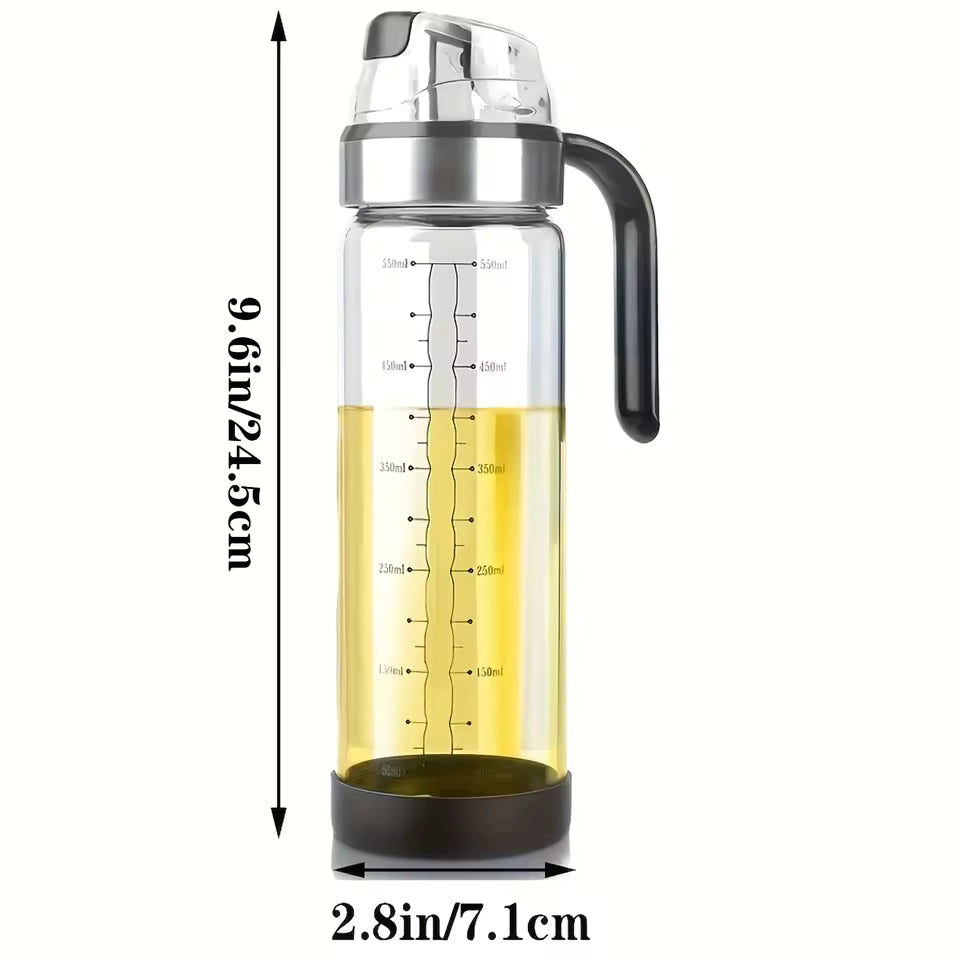 550ml Cooking Oil Dispenser Bottle – Seasoning Pourer for Kitchen