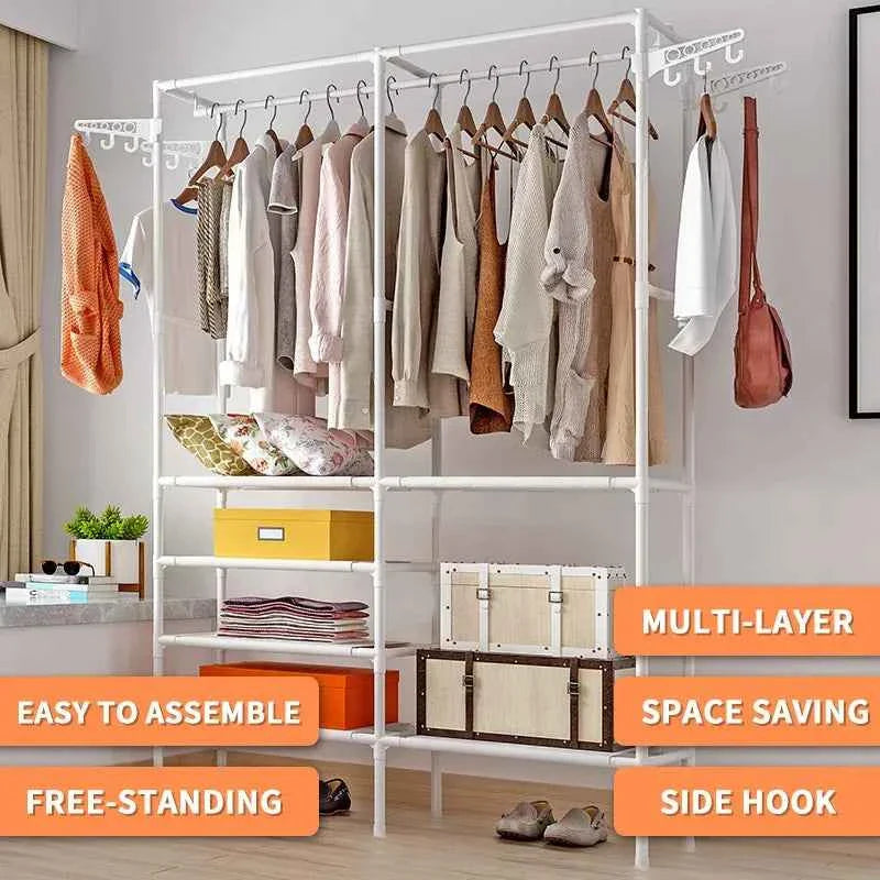 Clothes Hanger Rack for Efficient Space Organization