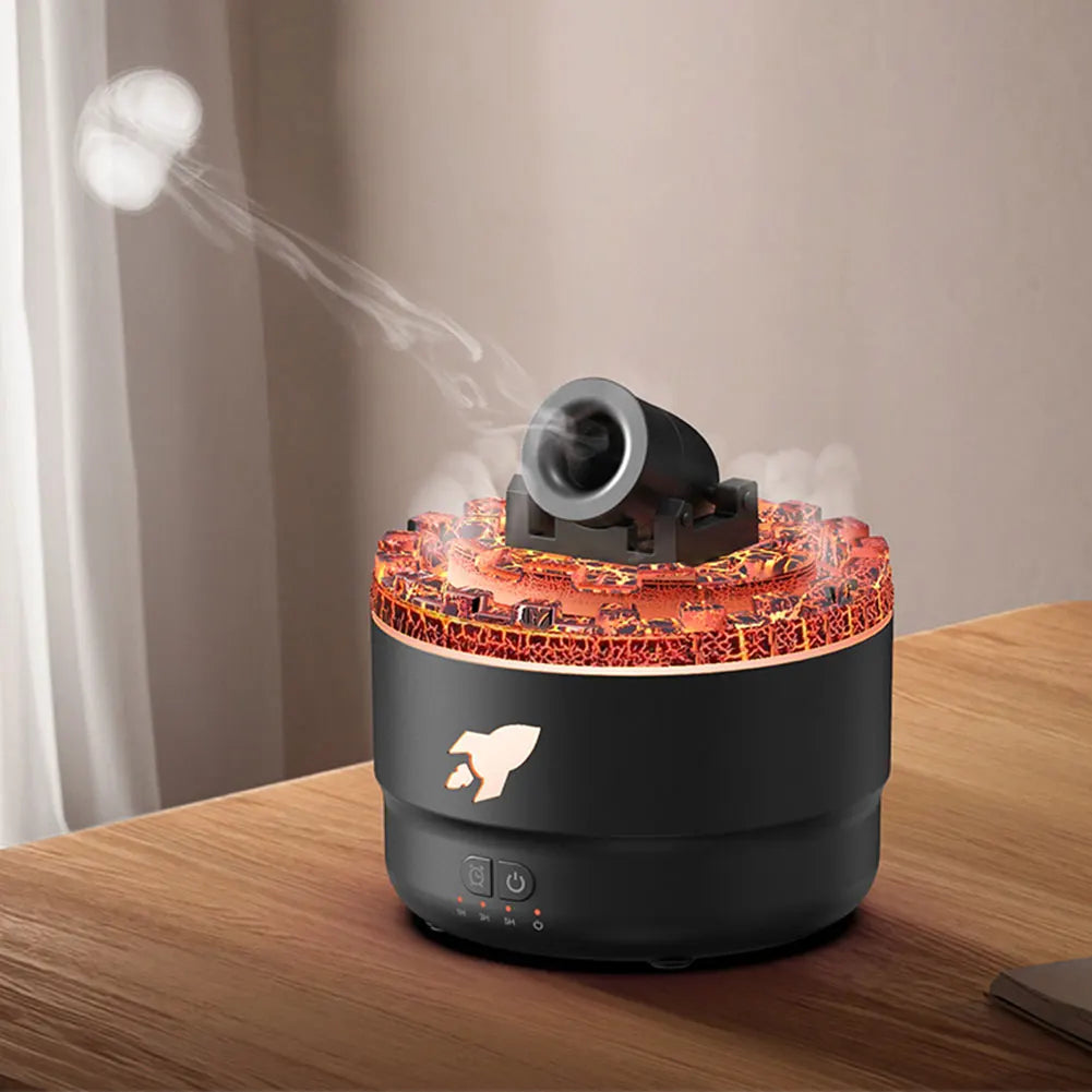 Volcanic Crack Light Cannon Humidifier & Diffuser