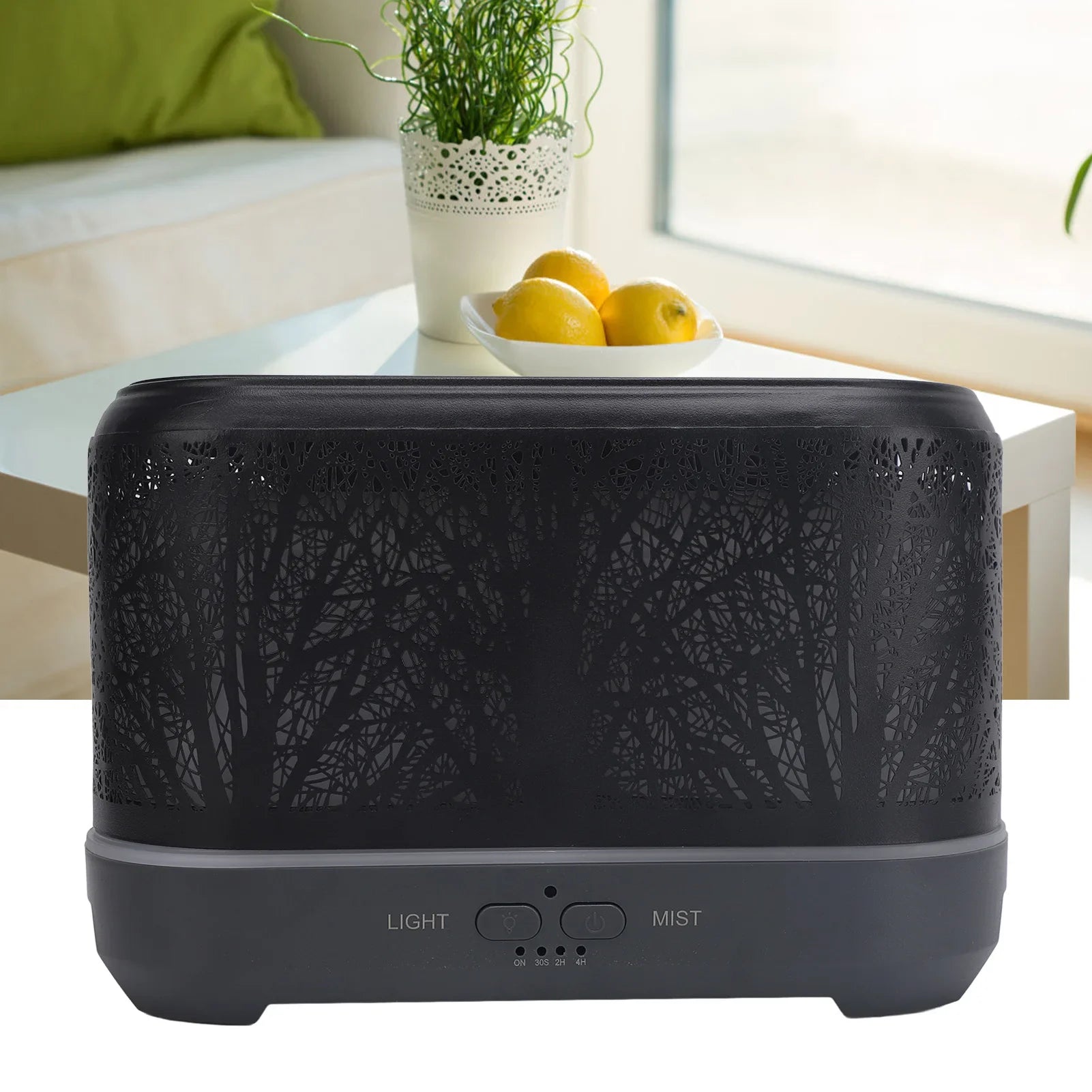 Flame Aroma Diffuser with Colorful LED Lights