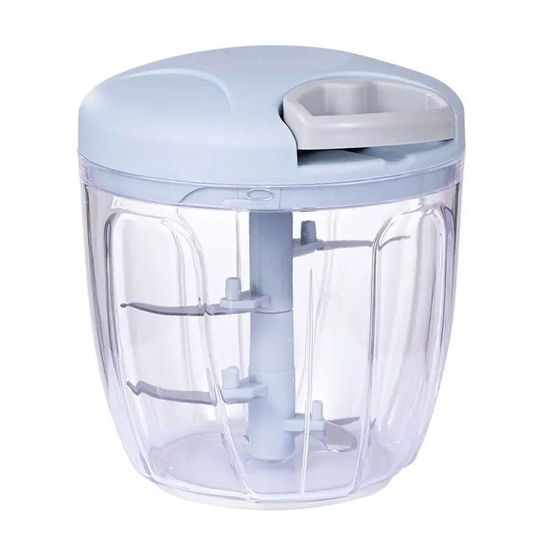 Spin Blade Chopper – Manual Vegetable Cutter