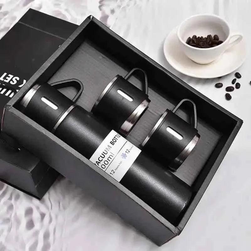 High Quality Food Grade Stainless Steel Vacuum Flask Set for Hot and Cold Drinks