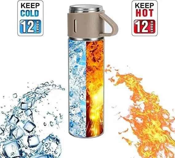 High Quality Food Grade Stainless Steel Vacuum Flask Set for Hot and Cold Drinks