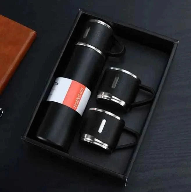High Quality Food Grade Stainless Steel Vacuum Flask Set for Hot and Cold Drinks