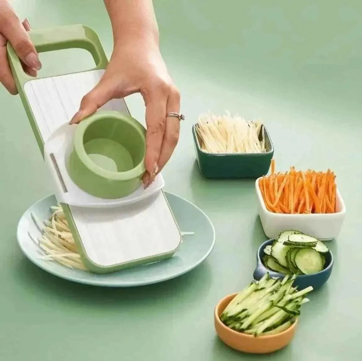 5in1 Vegetable Cutter Multifunctional grater and cutter