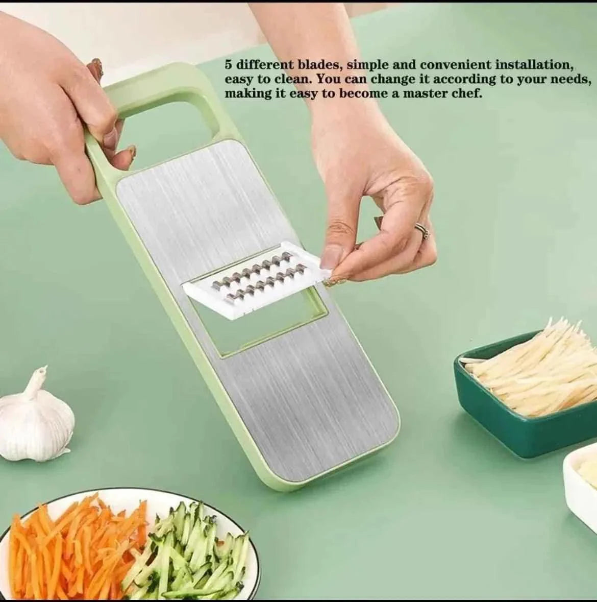 5in1 Vegetable Cutter Multifunctional grater and cutter