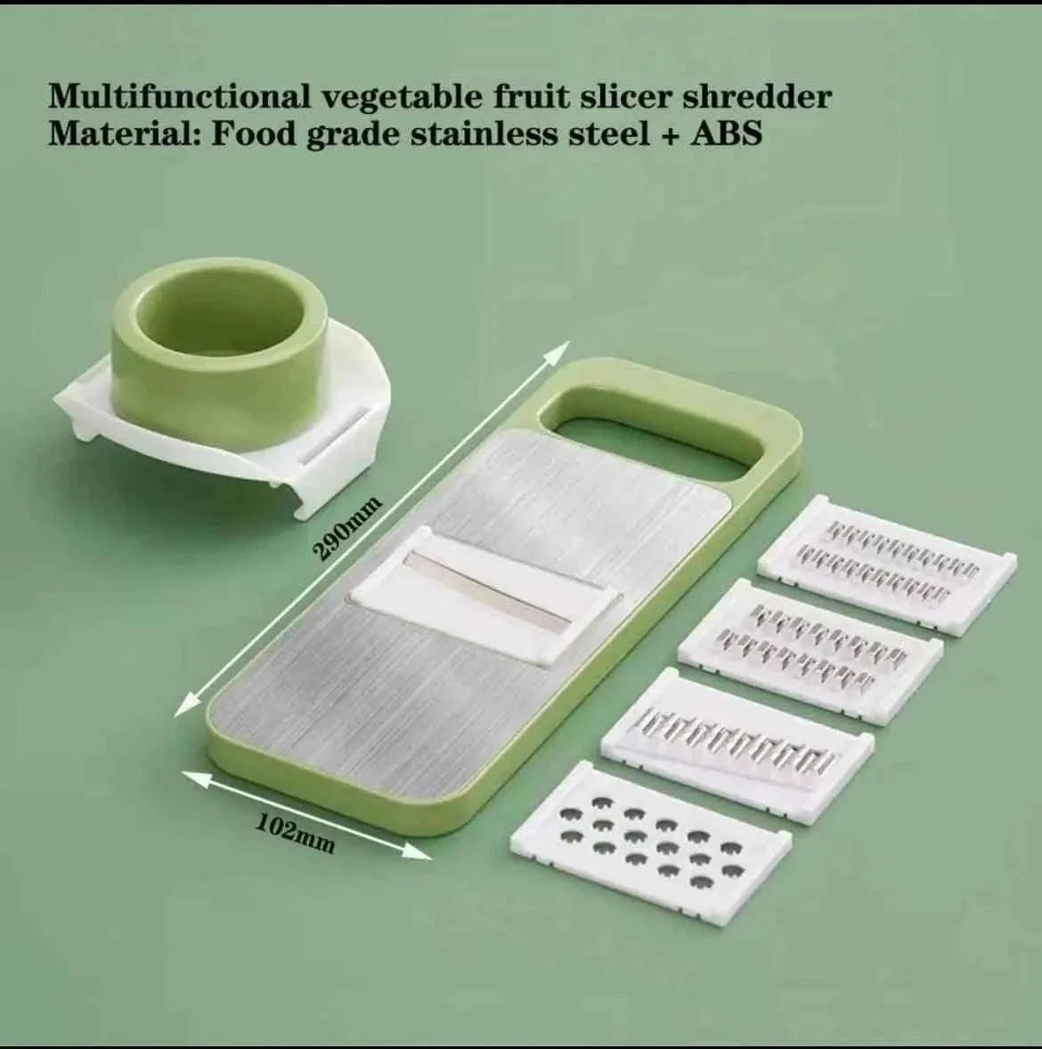 5in1 Vegetable Cutter Multifunctional grater and cutter