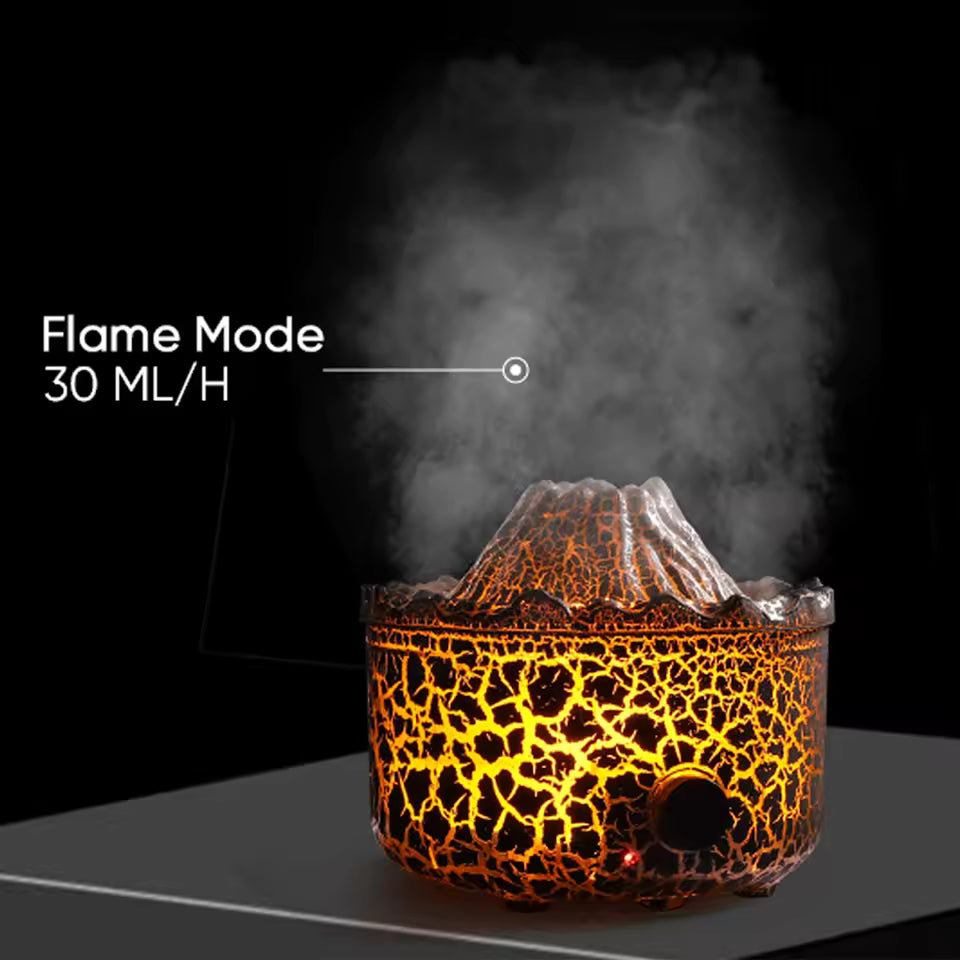 Volcano Flame Aromatherapy Essential Oil Diffuser