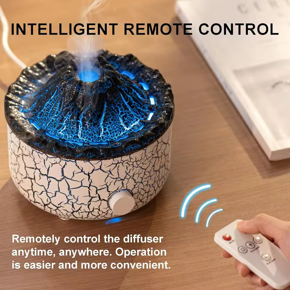 Volcano Flame Aromatherapy Essential Oil Diffuser