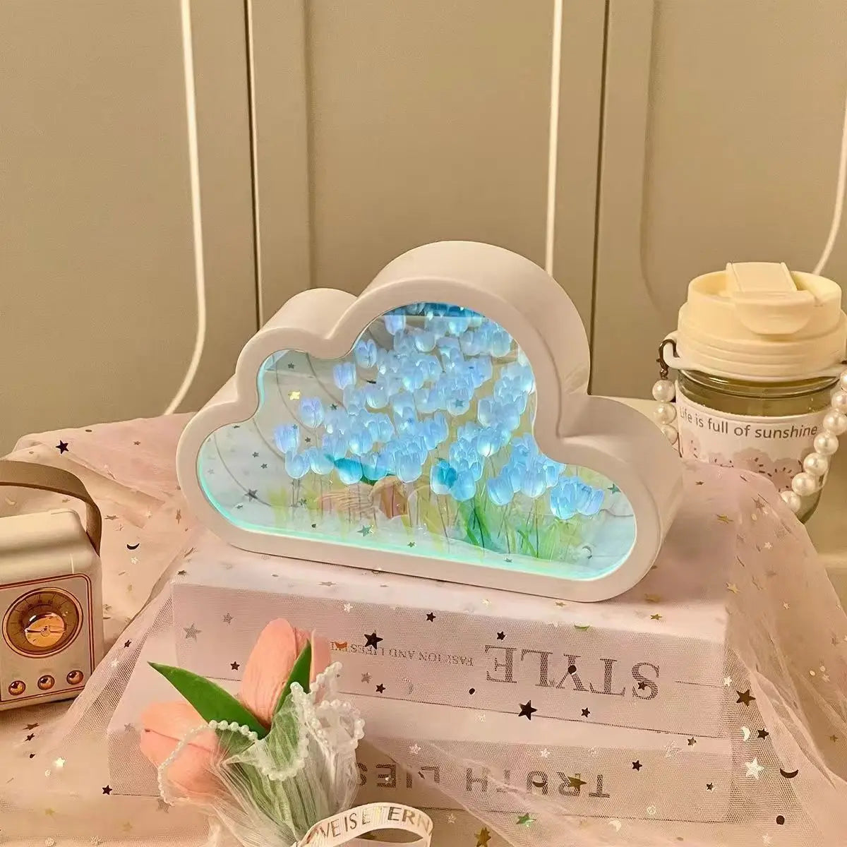 Creative Home Decor Block Lamp – Cloud Shape