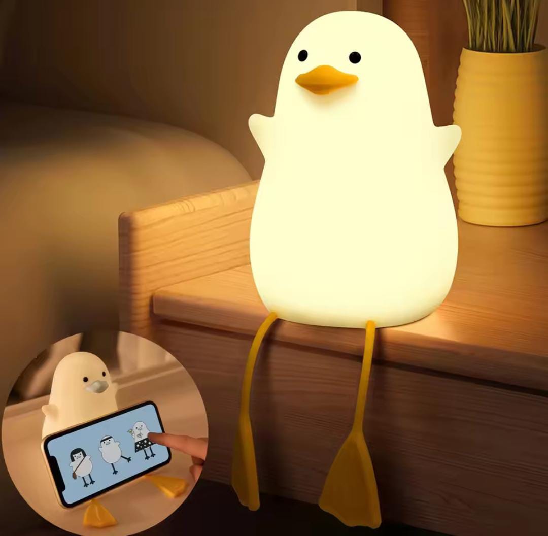 Cute Duck Night Lamp - Adorable Soft Glow Light