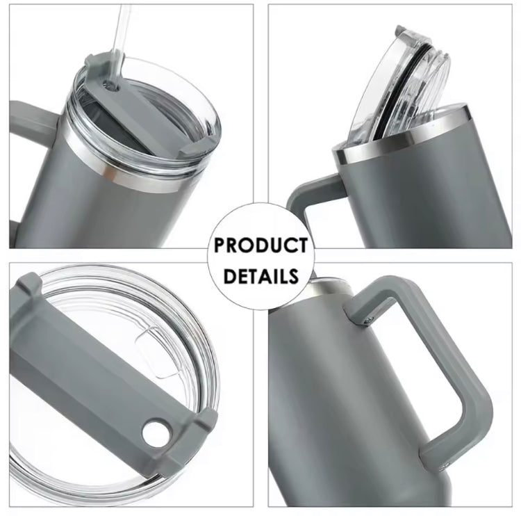 Double Wall Vacuum Tumbler with Handle
