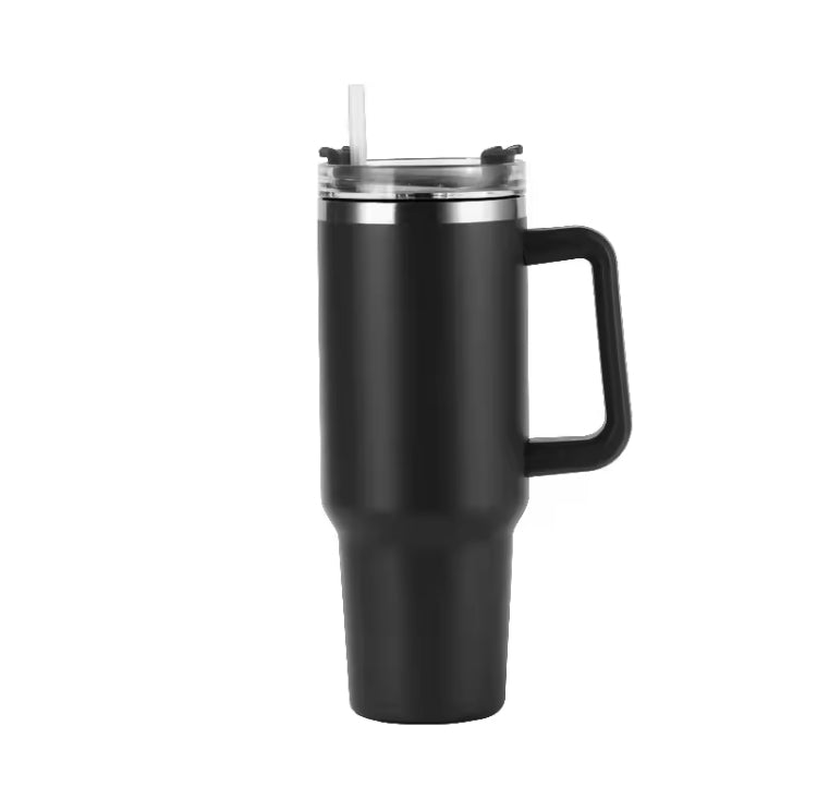 Double Wall Vacuum Tumbler with Handle