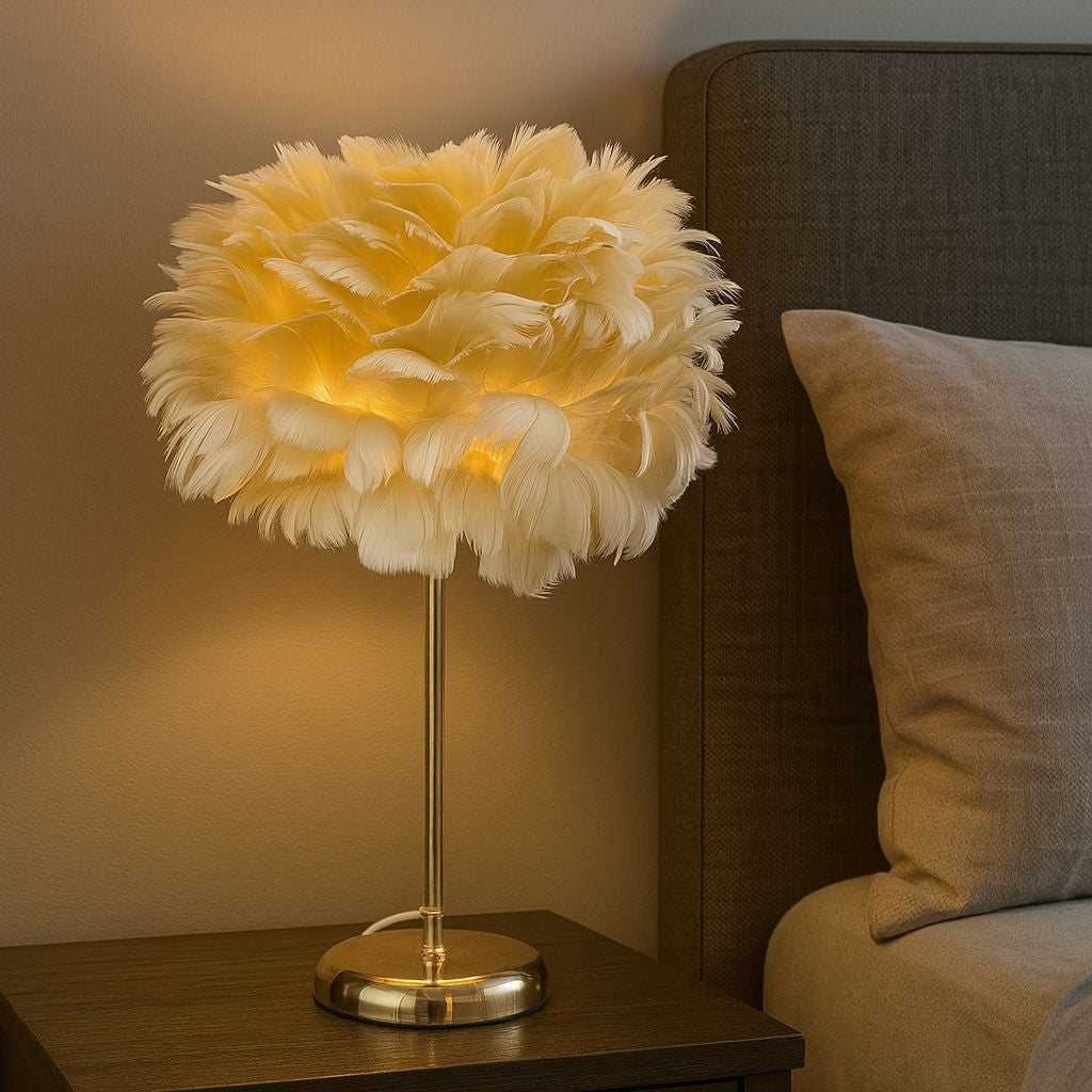 Electric Feather Lamp - Soft Ambient Light