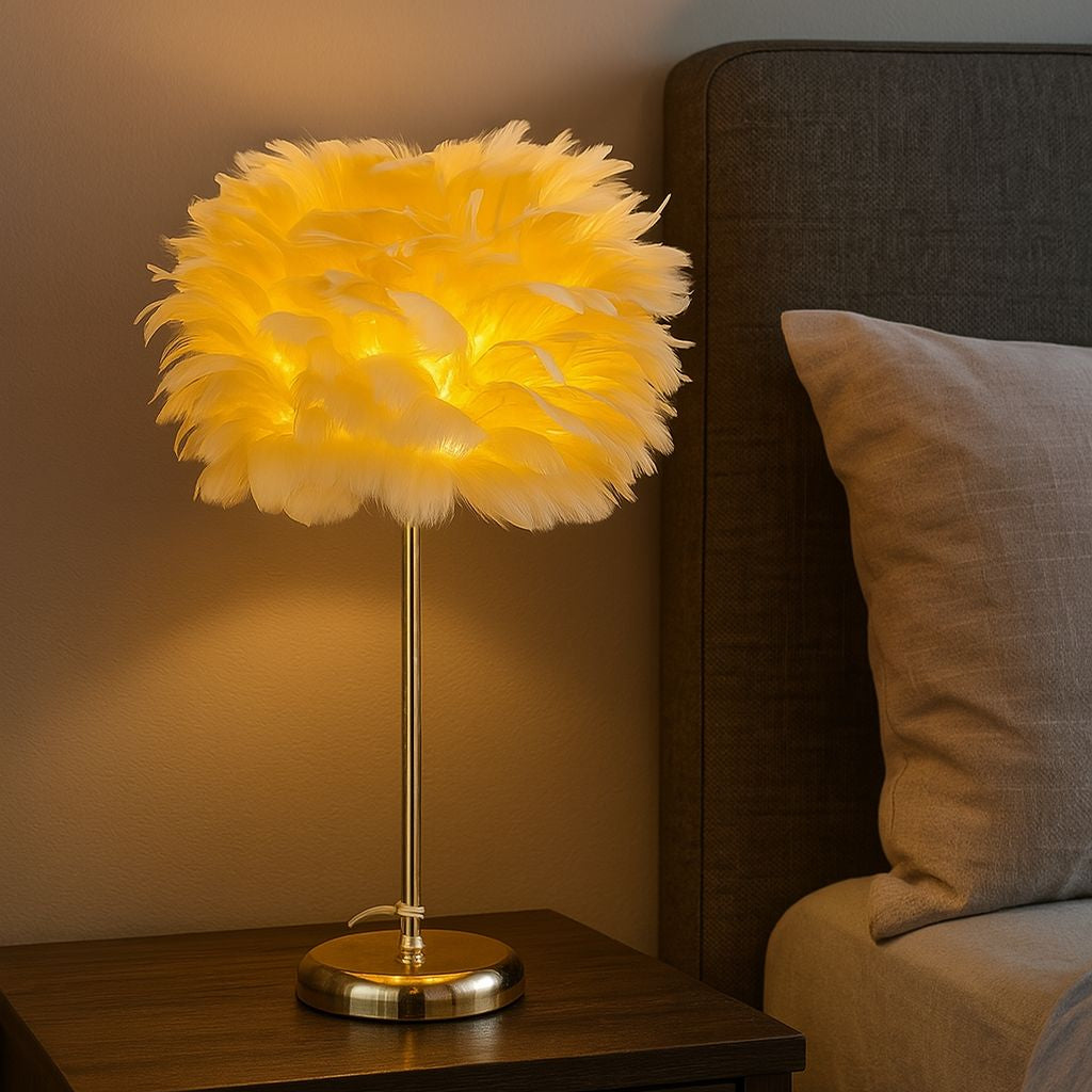 Electric Feather Lamp - Soft Ambient Light