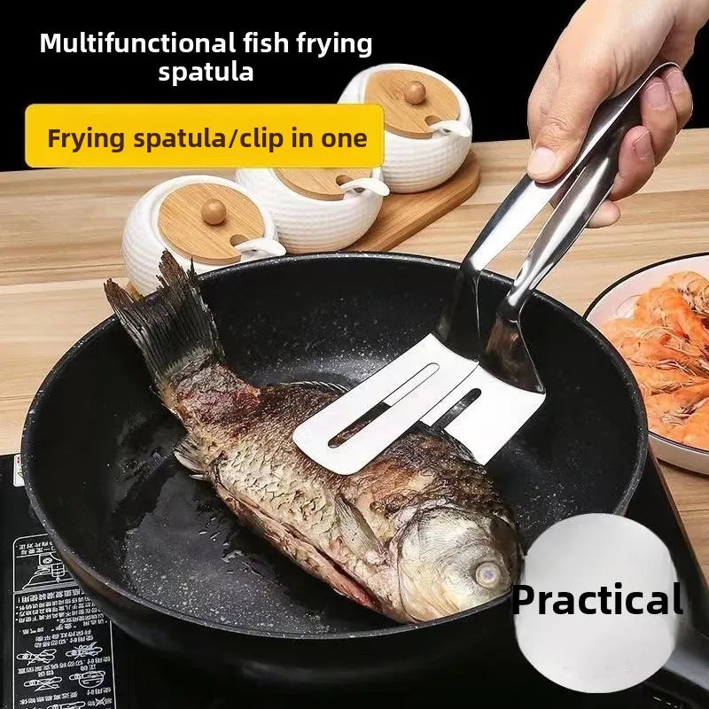 Extra Thick Stainless Steel Spatula for Frying