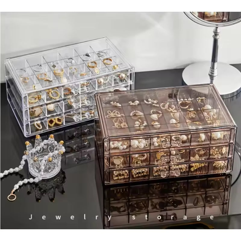 Acrylic Drawer Jewelry Storage Organizer