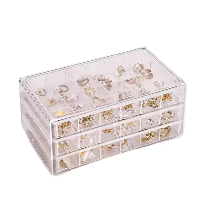 Acrylic Drawer Jewelry Storage Organizer