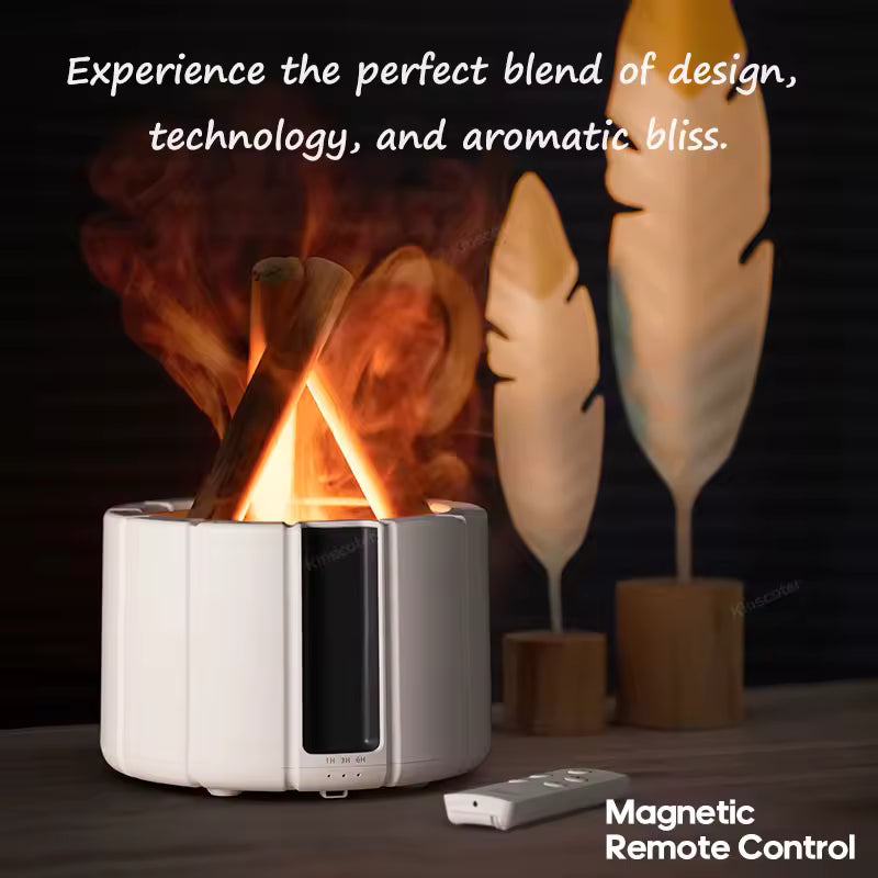 Kinscoter Simulated Flame Aroma Diffuser