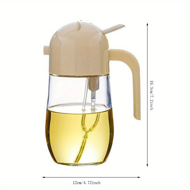 2 in 1 Olive Oil Dispenser with spray & pour