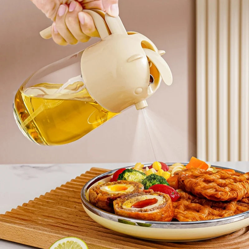 2 in 1 Olive Oil Dispenser with spray & pour
