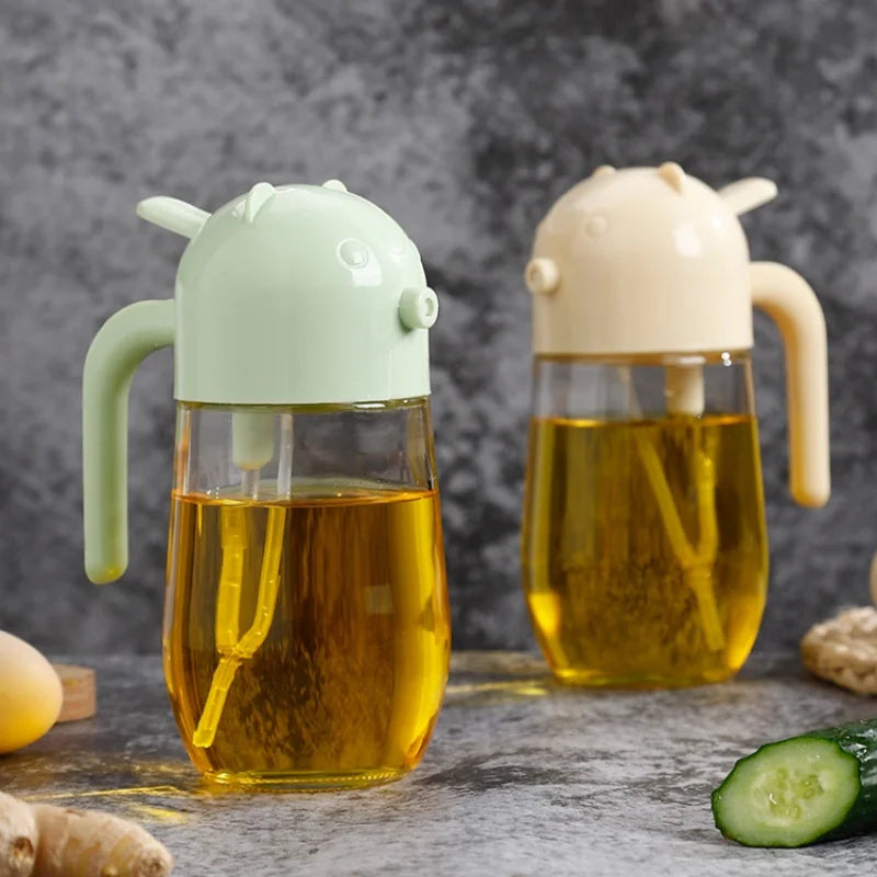2 in 1 Olive Oil Dispenser with spray & pour
