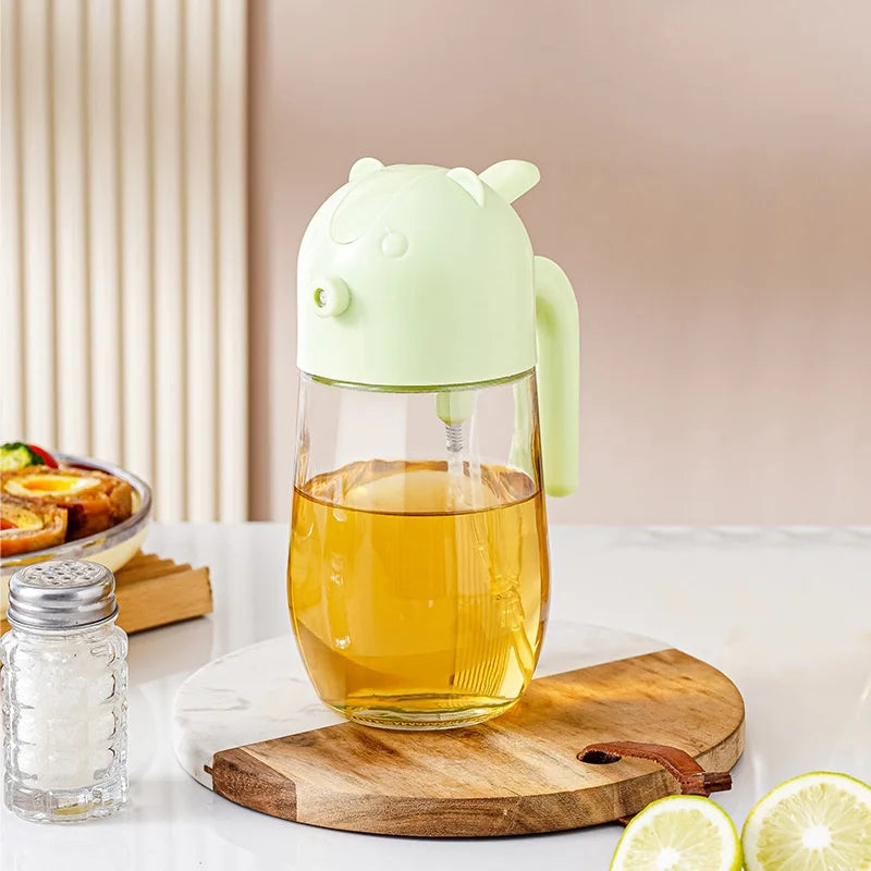 2 in 1 Olive Oil Dispenser with spray & pour