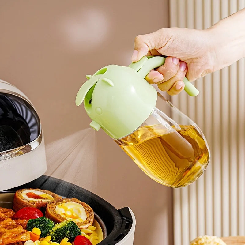 2 in 1 Olive Oil Dispenser with spray & pour
