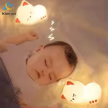Soft Silicone Cat LED Lamp Night Light