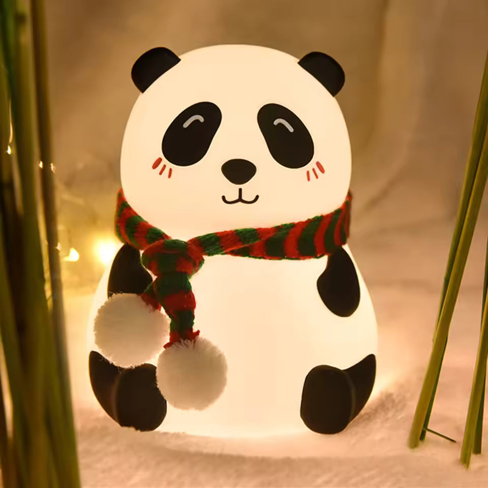 Cute Silicone Panda Lamp Night Light