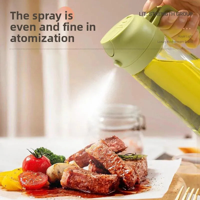 2 in 1 Leakproof Oil Dispenser Bottle for kitchen
