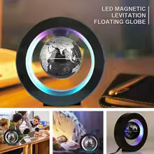 Magnetic Levitation Globe Lamp with LED Light