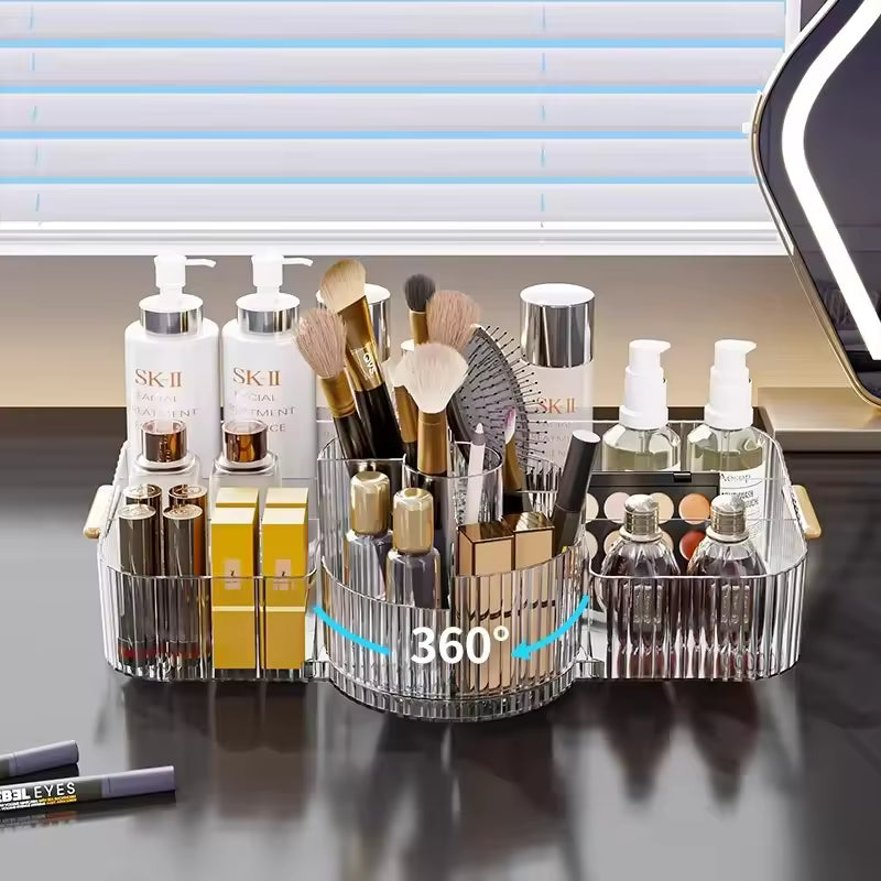 Multi-Layer Makeup Storage Rack Organizer