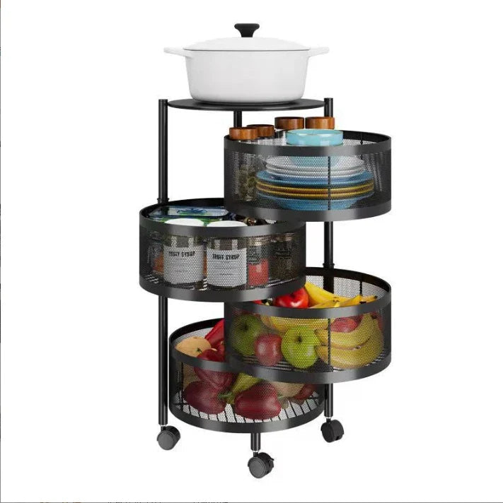 Multi Layer Vegetable and Fruit Organizer Cart