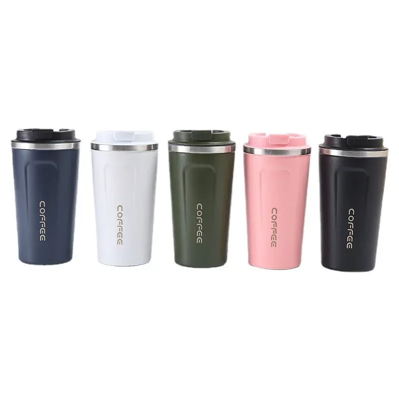 Stainless Steel Thermos Mug - Durable Coffee Cup