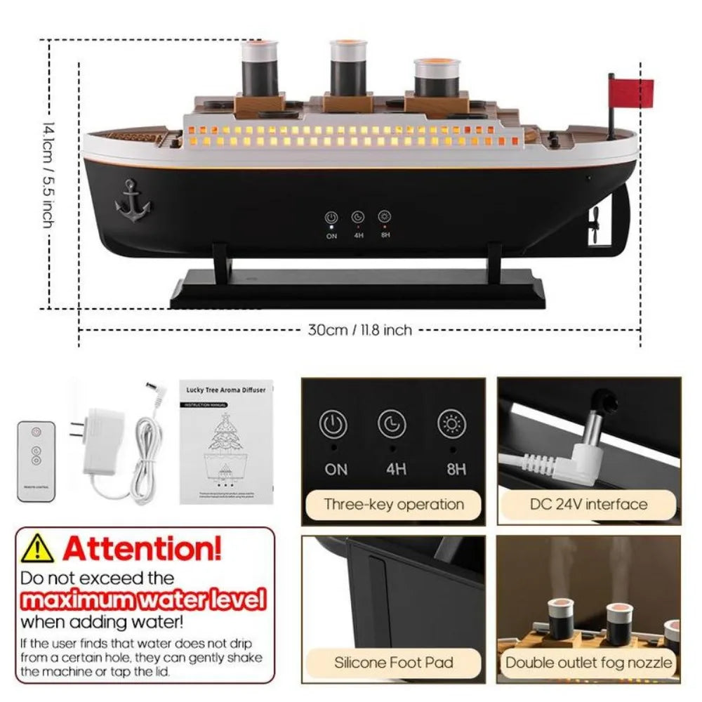 Premium Titanic Ship Humidifier