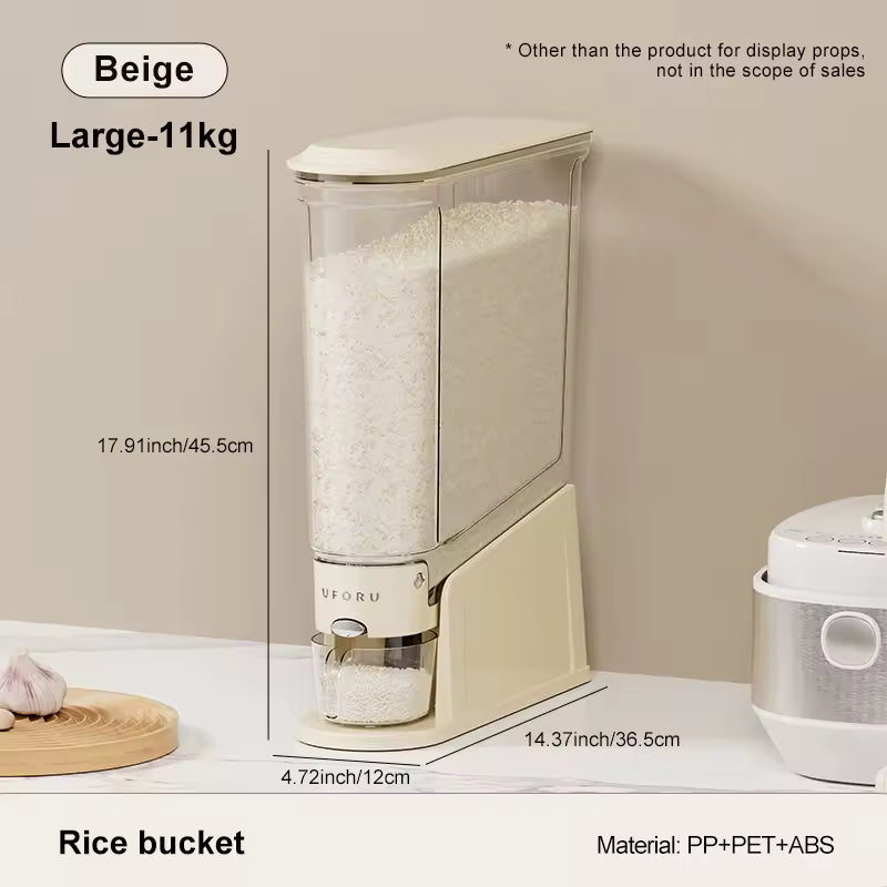 Rice Storage Container 5.5kg for Kitchen